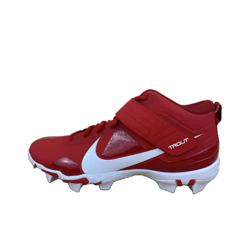 nike Force Trout 7 Keystone GS Амортизация Износостойкие детские тренировочные кроссовки Красный Для подростков