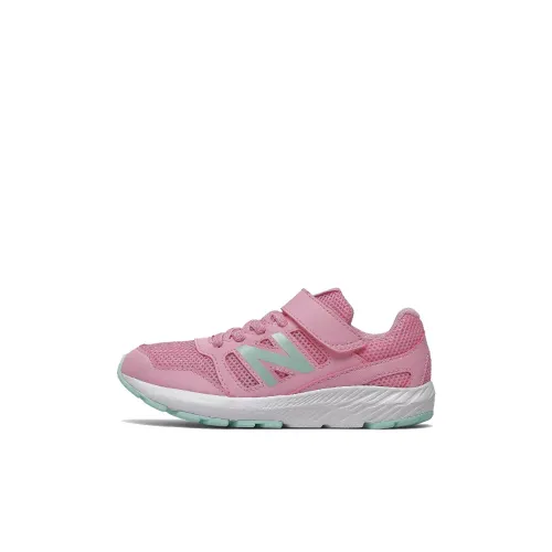 New Balance NB 570 Low Топ Детская Беговая Обувь Розовая Белая Малыш