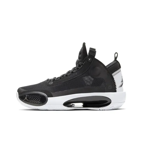 Jordan Air Джордан 34 Амортизация Износостойкий Низкий Топ Детские Баскетбольные Кроссовки