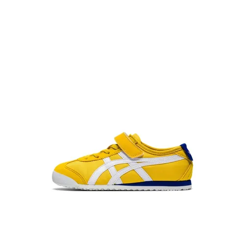 Onitsuka Tiger MEXICO 66 Low Топ Спортивная повседневная обувь Желтый Дети Возраст 3-7 лет