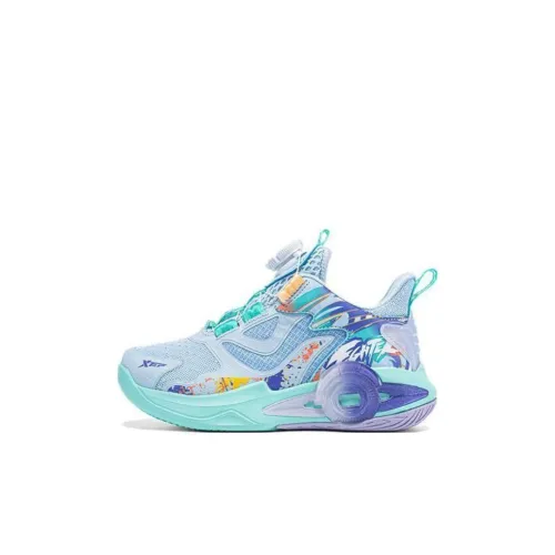 XTEP Детская баскетбольная обувь Low Top Blue Pre School