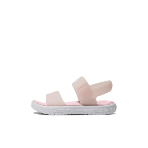 FILA KIDS Filet Jelly Sandals Устойчивые к истиранию Дышащие Детские Сандалии Розовые Детские