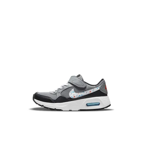 Nike Air Max SC Kids Lifestyle Shoes Серый Черный Детские 3-7 лет
