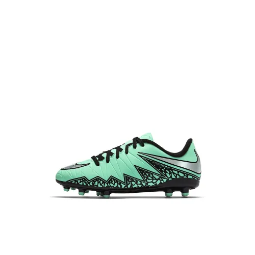 Nike Hypervenom Phelon 2 Jr FG Противоскользящий Амортизация Устойчивый к истиранию Легкий Низкий Топ