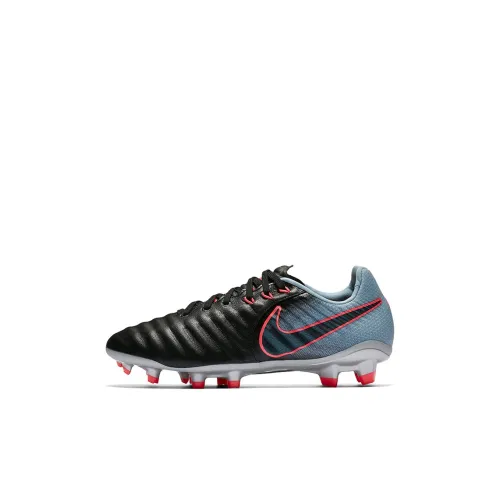 nike Tiempo Legend 7 Slip Resistant Shock Absorbers с антискользящими свойствами и устойчивыми к истиранию низкими футбольными бутсами для детей