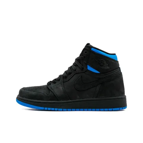 Jordan Air Jordan 1 Ретро High OG Quai54 High Топ Детские Баскетбольные Кроссовки Черный