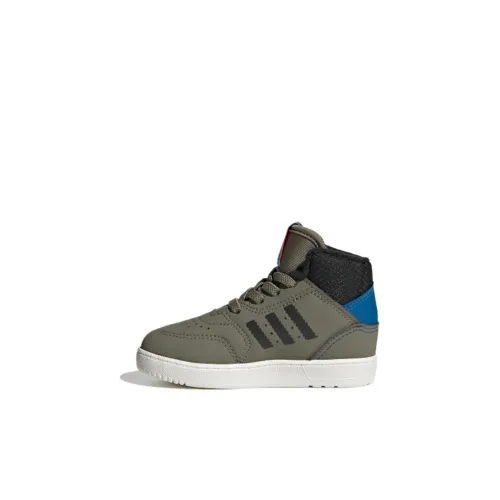 Adidas Originals Drop Step High Топ Обувь для малышей Зеленый Infant And Toddler