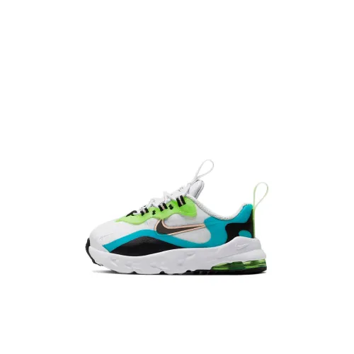 Nike Air Max 270 Low Топ Обувь для малышей Сине-белый Зеленый Infant And Toddler