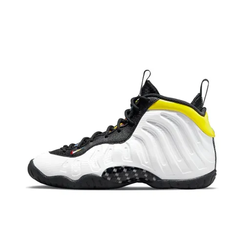 Детская баскетбольная обувь Nike Foamposite One, высокий топ, школьный возраст