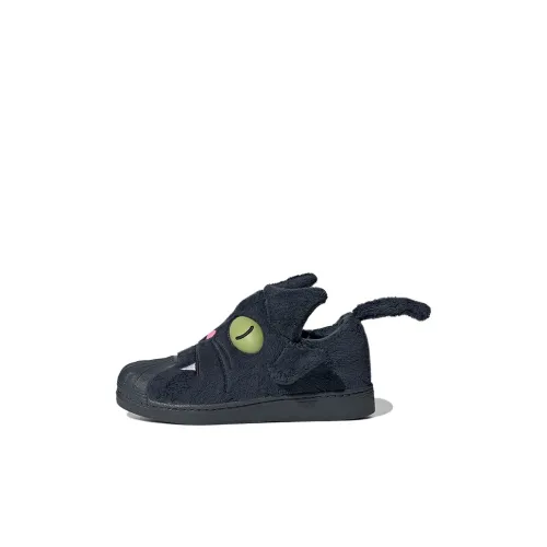 THE SIMPSONS x Adidas Originals Superstar Series Snowball Low Топ Детские Скейтбординги Серый Кот