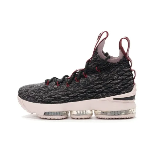 Nike Lebron 15 Pride OF Ohio 'Черный' Нескользящий Легкий MID Баскетбольная обувь для детей Черный Красный Подростки
