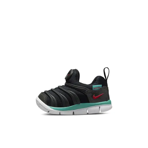 Nike Dynamo Free Гусеница Низкие Кеды Малыша Черные Синие Infant And Toddler