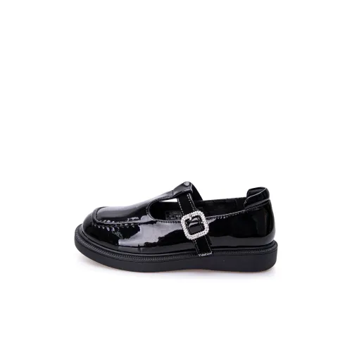 ROBOKIX Женские кожаные туфли обувь для выступлений классический черный британская обувь принцесса детская обувь