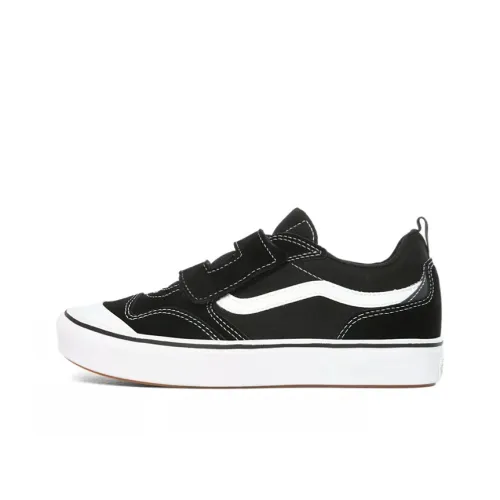 Vans Old Skool Collection V Low Топ Детские Скейтбординги Черный Подростки