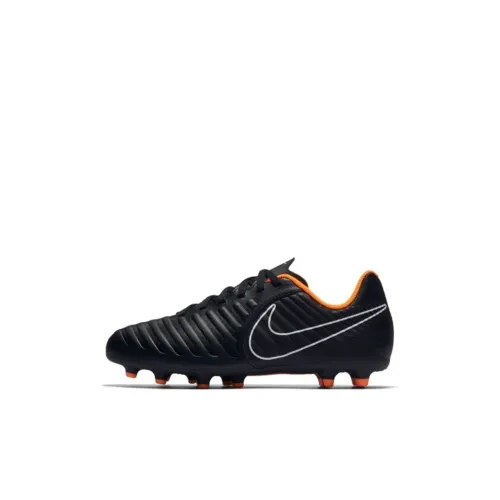 Nike Tiempo Legend 7 Club FG Противоскользящие Амортизация Устойчивые к истиранию Низкий Топ Детские футбольные бутсы
