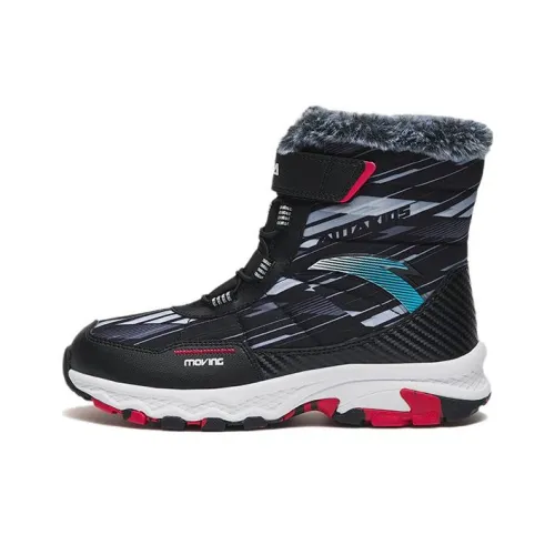 Antakids Высокий Топ KIDS Lifestyle Shoes Черный Красный Подростки