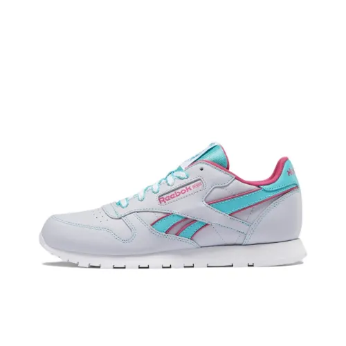 Reebok Classic Leather Детская беговая обувь с низким верхом для школьного возраста