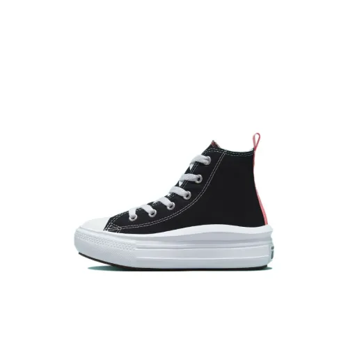 Converse Chuck Taylor All Star Move Аbrasion Resistant High Топ Kids Кеды Черный Children Возраст 3-7 лет