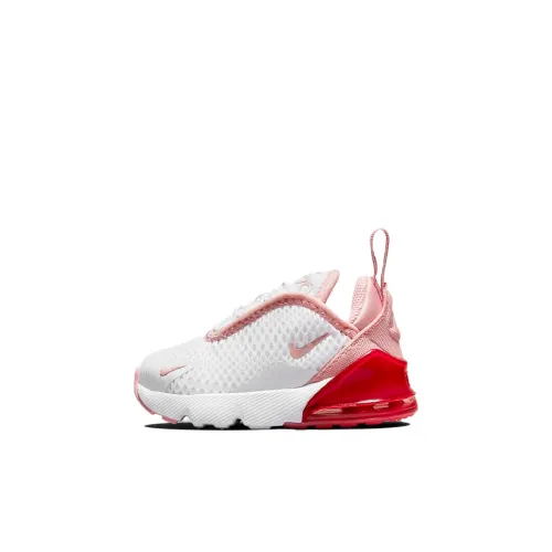 Nike Air Max 270 Low Топ Обувь для малышей Розово-белый Infant And Toddler