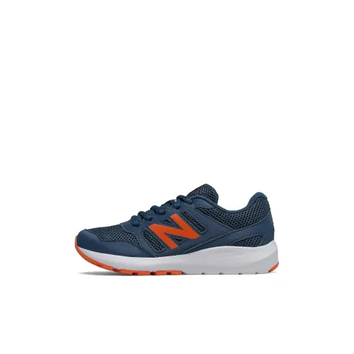 New Balance 570 V2 Low Топ Детская Беговая Обувь Морской Синий Малыш