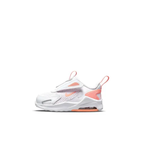 Nike Air Max Bolt Low Топ Обувь для малышей Бело-розовый Infant And Toddler