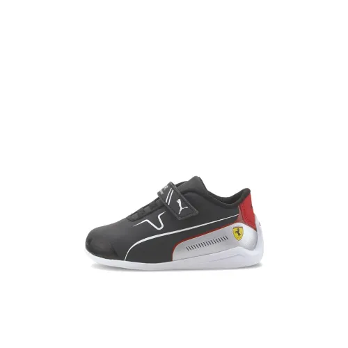 PUMA Scuderia Ferrari Drift Cat 8 Low Топ Обувь для малышей Черный Infant And Toddler