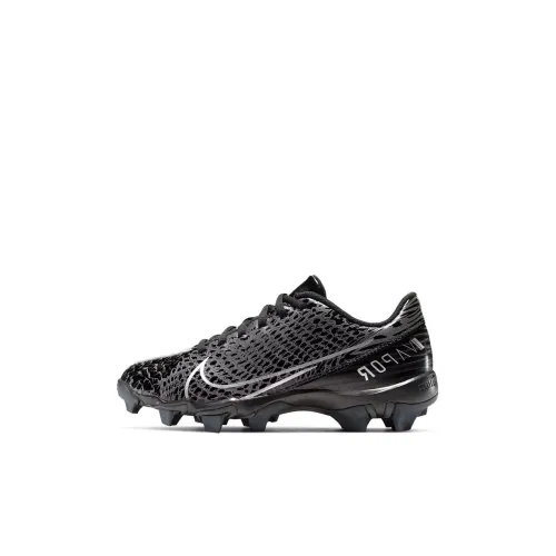 nike Vapor Edge Shark Slip Resistant Abrasion Resistant Низкий Топ Детские футбольные бутсы Черный Children Возраст 3-7 лет