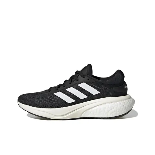 Adidas Supernova 2 J противоскользящие устойчивые к истиранию дышащие низкие топы детские беговые кроссовки черный