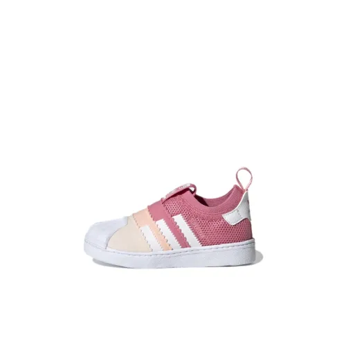 Adidas Originals Superstar Series Обувь для малышей Низкий топ Детский