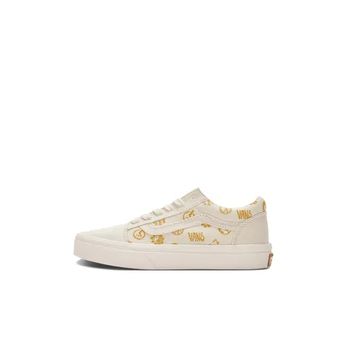 Vans Old Skool Collection Детские Скейтбординги Низкие Топы Для Детей