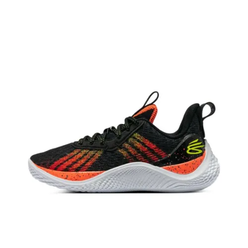 Under Armour Curry 10 Детские баскетбольные кроссовки Low Топ Унисекс