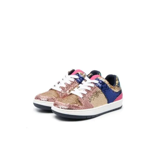 MARC JACOBS Низкий Топ Детские Скейтбординги Золотисто-Синий Пудра Детский