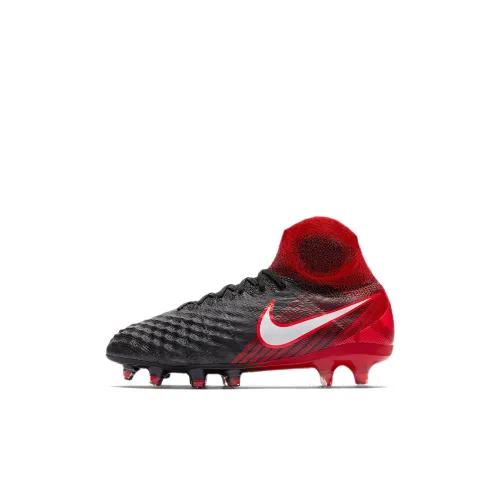 Nike Magista Obra 2 Jr противоскользящие амортизация устойчивые к истиранию высокие футбольные бутсы для детей