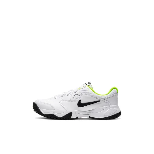 Nike Court Lite 2 Jr. Противоскользящие амортизаторы для детских тренировочных кроссовок Белый Зеленый Детский