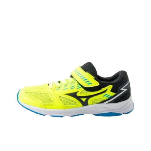 Mizuno Speed Детская беговая обувь Низкий топ Желтый Школьный возраст