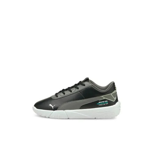 PUMA Drift Cat F1 DELTA V Low Топ Детские Скейтбординги Черный белый для детей 3-7 лет