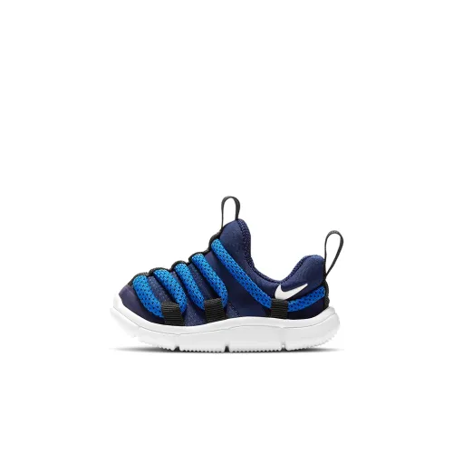 Nike Novice Устойчивый к истиранию Низкий Топ Повседневные Спортивные кроссовки Синий Черный Для малышей и детей младшего возраста