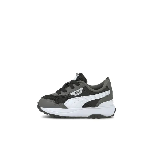 PUMA Cruise Rider Trainer Low Топ Обувь для малышей Серый Белый Infant и Toddler