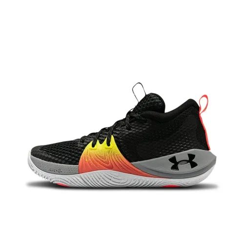 Under Armour Embiid 1 Детские баскетбольные кроссовки MID Топ Школьный возраст
