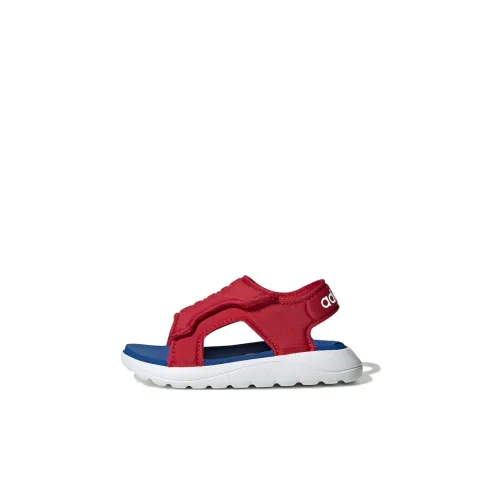 Adidas Comfort Sandal I Low Топ Обувь для малышей Синий красный Infant And Toddler