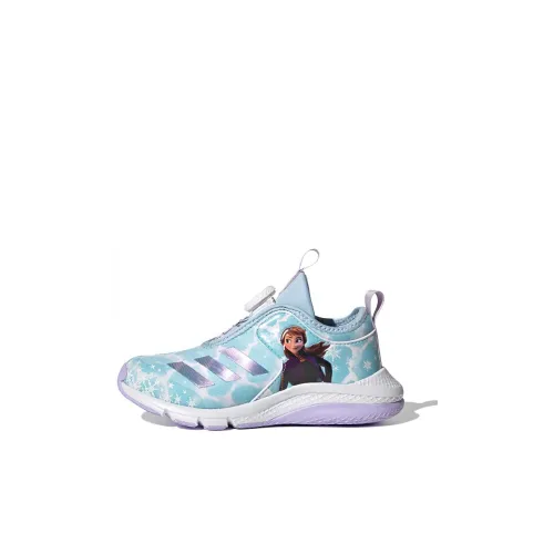 Disney x Adidas Activeflex Series Activeflex BOA "Frozen" Frozen Дышащий Низкий Топ Детские Беговые Кроссовки Синий