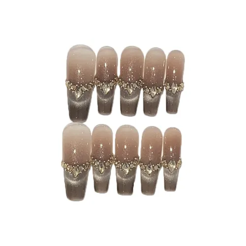 XIBI Премиум Румяна в французском стиле False Nail средний 15 мм 10 шт