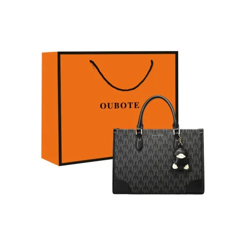 OUBOTE Сумка через плечо из синтетической кожи стандартная женская экстрим ночной черный