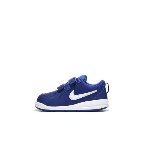 Nike Pico 4 TDV Амортизация Износостойкий Низкий Топ Обувь для малышей Сине-белый Infant и Toddler