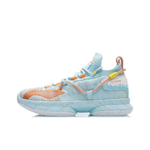 LINING YOUNG Speed 6 Детские баскетбольные кроссовки MID Топ Школьный возраст