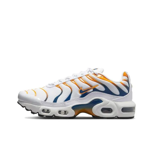 Nike Air Max Plus Low Top Детская беговая обувь Белый Синий Подростки