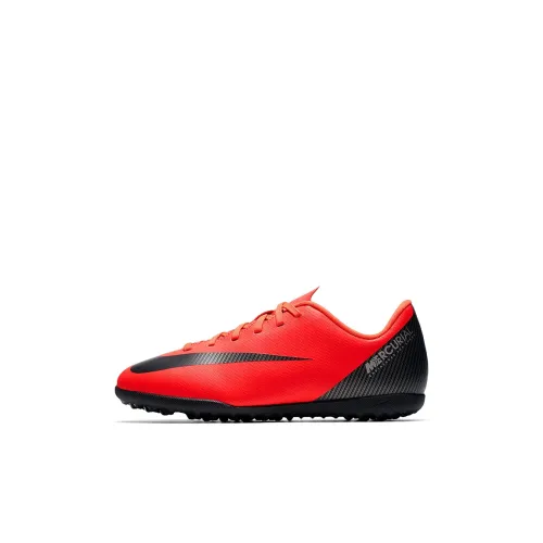 Nike Mercurial Vapor 12 Jr Assassin 12 Клуб CR7 TF CRISTIANO RONALDO Slip-resistant Амортизация Устойчивость к истиранию