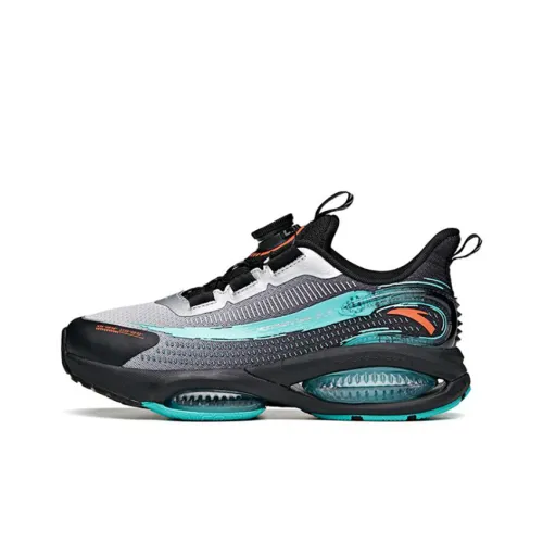 Antakids UFO3,0 Low Топ Детские Беговые Кроссовки Серебристый Черный Зеленый Подростки