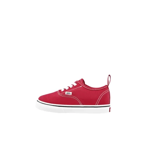 VANS Authentic Series Низкие Кроссовки для скейтбординга Красный Infant и Toddler