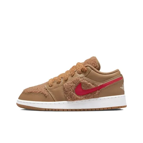 Jordan Air Jordan 1 Детские баскетбольные кроссовки Low Топ Унисекс